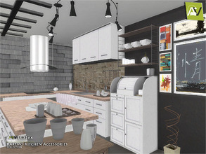 Sims 4 — Karemo Kitchen Accessories by ArtVitalex — - Karemo Kitchen Accessories - ArtVitalex@TSR, Dec 2017 - All objects