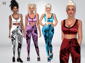 Sims 4 — MP Artistic Sport Outfit by MartyP — ~Teen to Elder sims ~For woman only ~10 swatches ~CAS thumbnail ~Can be