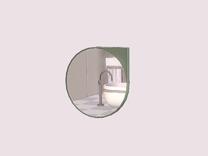 Sims 3 — Bathroom Gemini - Mirror Wall by ung999 — Bathroom Gemini - Mirror Wall Recolorable Channels : 2