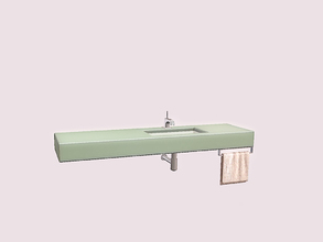 Sims 3 — Bathroom Gemini - Sink by ung999 — Bathroom Gemini - Sink Recolorable Channels : 4