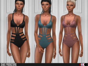 Sims 4 — ShakeProductions 91-3 by ShakeProductions — 10 Colors Handpainted Swimwear