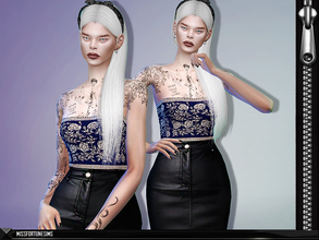 Sims 4 — MFS Alia Dress by MissFortune — Standalone - Custom thumbnail - 5 Colors