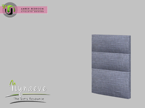 Sims 3 — Amber Headboard by NynaeveDesign — Amber Bedroom - Headboard Mix and Match it with the Amber Bedframe. Located