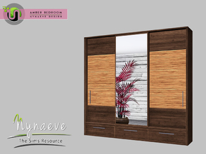 Sims 3 — Amber Dresser by NynaeveDesign — Amber Bedroom - Dresser Located in: Storage - Dressers Price: 1390 Tiles: 1x1
