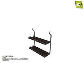 Sims 3 — Lafeyette Modular Shelf Two Partition by ArtVitalex — - Lafeyette Modular Shelf Two Partition - ArtVitalex@TSR,