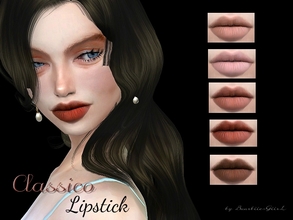 Sims 4 — Classico Lipstick by Baarbiie-GiirL — - this lipstick works with ALL Skins - this set have 13 colors - looks