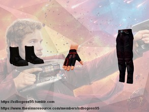 Sims 4 — Star Lord shoes (from GOTG vol. 2) by xdbogoss95 — Star Lord, man... legendary outlaw? You have an Atomic Bomb