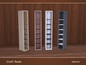 Sims 4 — Craft Room Storage for Yarn by soloriya — Storage for yarn from this set, or for other small decorative items.