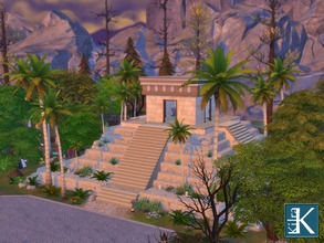 Sims 4 — The Forgotten Temple by kilra2 — Discover a forgotten temple of the Mesoamerican culture, a fascinating