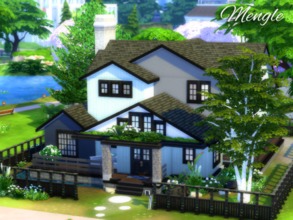 Sims 4 — Macadamia Mowve 0.5 [NOCC] by Mengle — Macadamia Mowve is a styled home for the homey sims looking for a