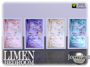 Sims 4 — limen bedroom part 2 big frame by jomsims — limen bedroom part 2 big frame