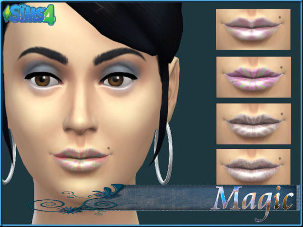 Sims 4 — LipglossMagicS4 by MagicMoonSims32 — Lips by Magic more on www.magic-moon-sims3.com