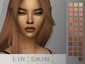 Sims 4 — Eir Skin by SayaSims — - 34 Colour options - Custom Thumbnail - Female - HQ mod Compatible - Skin detail
