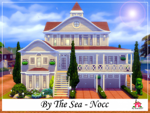 Sims 4 — By The Sea - Nocc by sharon337 — By The Sea is a family home built on a 20 x 20 lot. Value $179917 It has 3
