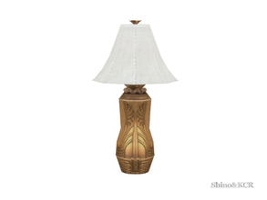 Sims 4 — Bedroom Caribbean - Table Lamp by ShinoKCR — Get the feeling. Furniture Set inspired by Caribbean Resorts