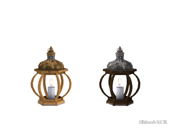 Sims 4 — Outdoor Caribbean - Latern Table by ShinoKCR — Get the feeling. Furniture Set inspired by Caribbean Resorts In