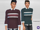 Sims 4 — Male Shirt by Puresim — A casual male shirt. - 4 colors - Teen to Elder - Custom thumbnail - Formal category