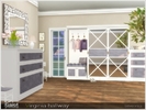 Sims 4 — Virginia hallway by Severinka_ — A set of furniture and decor for decoration of the hallway. But you can use it