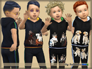 Sims 4 — Hoody Animals  by bukovka — Hoody for baby boy. It is installed autonomously, a new mesh is included. 3 variants