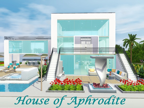 Sims 3 — House of Aphrodite by Sims_House — House of Aphrodite Paradise Islands, highway Riviera 15 Three-storey house as