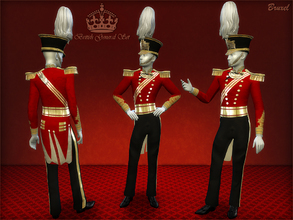 Sims 4 — Bruxel - British General Set by Bruxel — A General's uniform dated around the Victorian era in the 1800's of