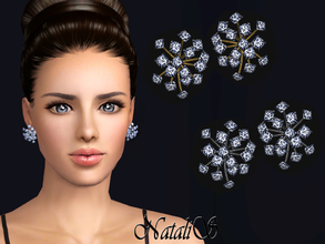 Sims 3 — NataliS TS3 Stardust stud earrings by Natalis — Stardust stud earrings. FT-FA-FE
