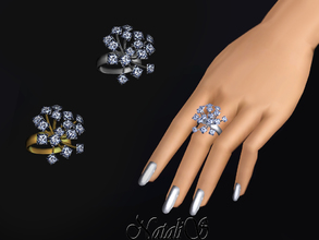 Sims 3 — NataliS TS3 Stardust ring by Natalis — Stardust crystals ring. FA-YA-FE