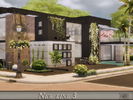 Sims 4 — New line 3 by Danuta720 — This ultra modern house is very cozy. It will ensure the comfort of your Sims. You