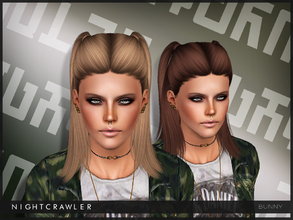 Sims 3 — Nightcrawler-Bunny by Nightcrawler_Sims — S4 conversion Teen to Elder All LODs Smooth bone assignment Hope you