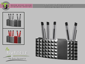 Sims 4 — Rover Pen Holder by NynaeveDesign — Part of: Rover Office Decor