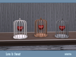Sims 4 — Love Is Sweet. Cell with a Heart by soloriya — Cell with a heart. Part of Love is Sweet set. 3 color variations.