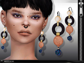 Sims 4 — MFS April Earrings by MissFortune — New Mesh - Standalone - Custom thumnail
