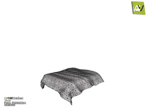 Sims 4 — Pera Bed Blanket    by ArtVitalex — - Pera Bed Blanket - ArtVitalex@TSR, Feb 2018