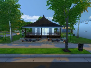 Sims 4 — Zen Spa by Silerna — Test your ultimate Zen level at the Zen Spa! A temple-like spa that suit in your quiet