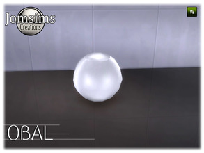 Sims 4 — obal bathroom part 2 alone vase ball metal by jomsims — obal bathroom part 2 alone vase ball metal