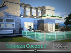 Sims 4 — Modern Coconut 0.6 [NOCC] by Mengle — Modern Coconut offers a modern, contemporary vibe with a few traditional