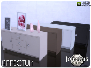 Sims 4 — affectum dresser by jomsims — affectum dresser