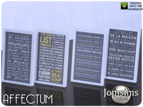 Sims 4 — affectum table painting more small by jomsims — affectum table painting more small