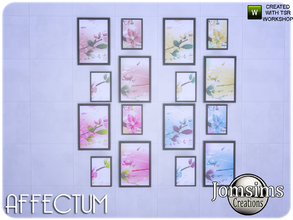 Sims 4 — affectum wall paintings by jomsims — affectum wall paintings