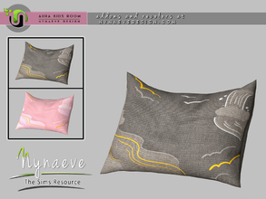 Sims 4 — Aura Kids Pillow by NynaeveDesign — Aura Kids Room - Pillow Located in: Decor - Rugs Kids - Kids Decor Price: