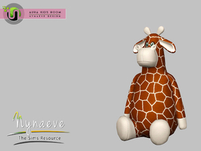 Sims 3 — Aura Giraffe by NynaeveDesign — Aura Kids Decor - Giraffe Located in: Kids - Toys Price: 141 Tiles: 1 x 1