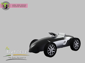 Sims 3 — Aura Race Car by NynaeveDesign — Aura Kids Decor - Race Car Toy Located in: Kids - Toys Price: 141 Tiles: 0.5 x