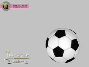 Sims 3 — Aura Soccer Ball by NynaeveDesign — Aura Kids Decor - Soccer Ball Located in: Kids - Toys Price: 141 Tiles: 0.5