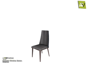 Sims 4 — Gravity Dining Chair    by ArtVitalex — - Gravity Dining Chair - ArtVitalex@TSR, Mar 2018