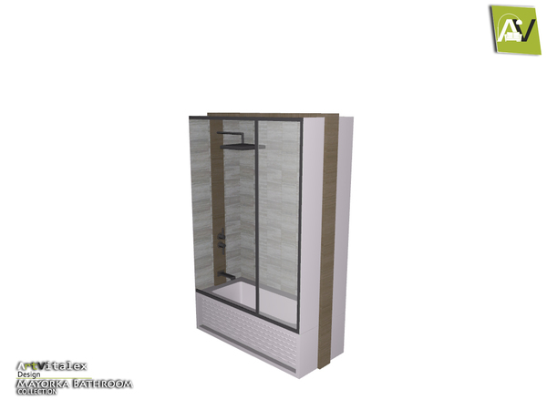 Sims 4 — Mayorka Tub by ArtVitalex — - Mayorka Tub - ArtVitalex@TSR, Mar 2018