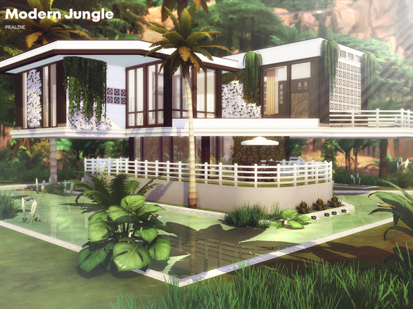 Sims 4 — Modern Jungle by Pralinesims — By Pralinesims