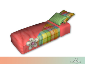 Sims 4 — Heidi Bedroom Decor Bedding by Lulu265 — Part of the heidi Bedroom Set 