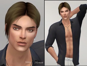 Sims 4 — Ramirez Ventura by Sims_House — Ramirez Ventura Ramirez is a handsome, swarthy, brown-eyed young man. I hope you
