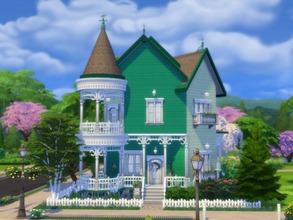 Sims 4 — Victorian Treasure by texxasrose — This two bedroom gem is the perfect place for your family of four! Lots of