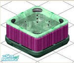 Sims 1 — Purple Spunk HotTub by Shinija — Purple Spunk Hot Tub. Just like the original only in a prettier colour!